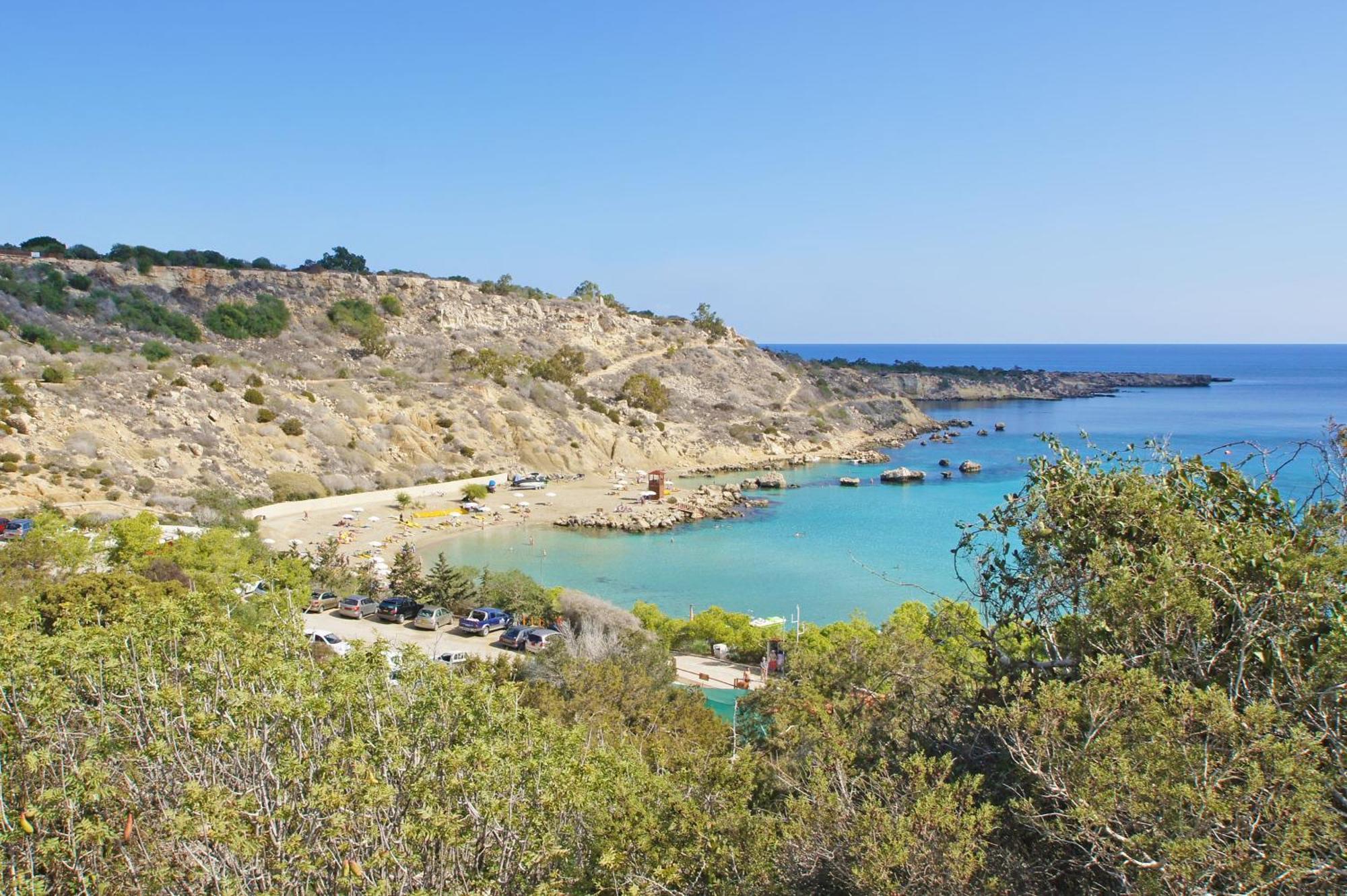 Meryl - Coralli Beachfront Apartment Protaras Exterior photo